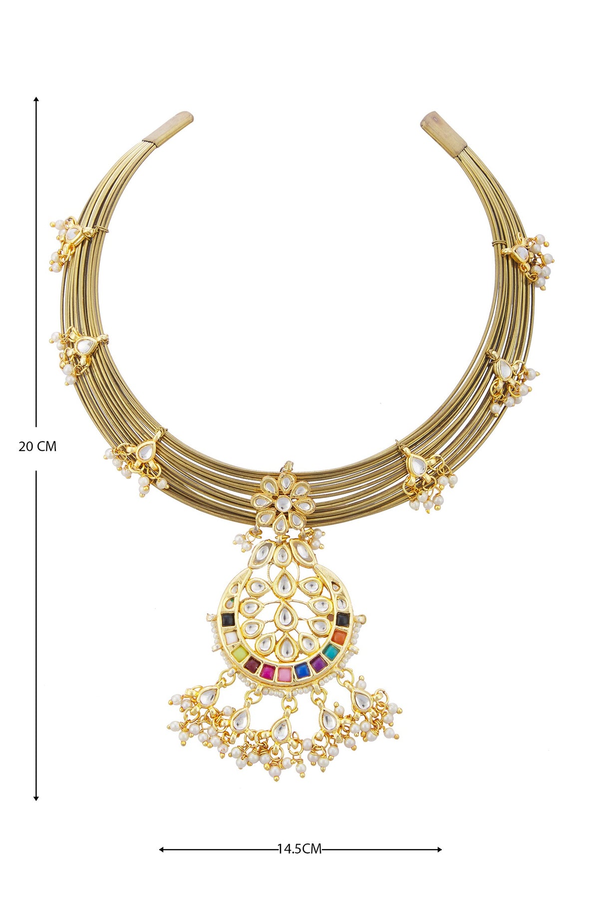 Kundan Pendant Necklace 