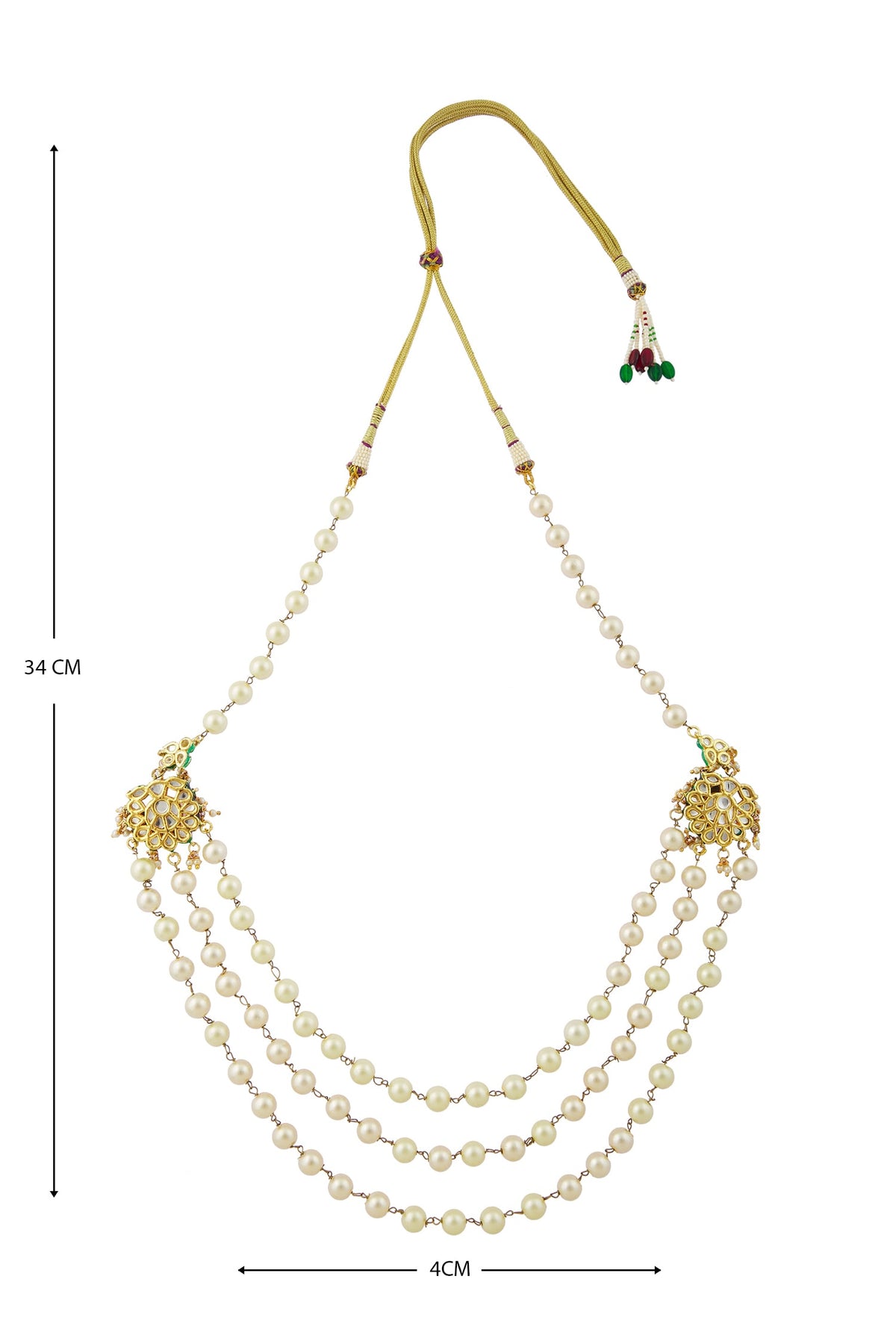 Kundan Layered Necklace 