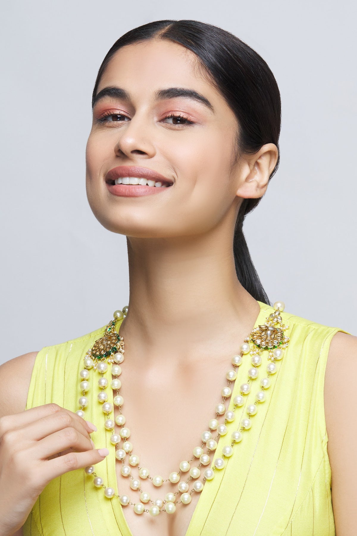 Kundan Layered Necklace 