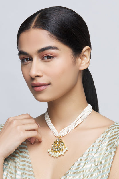 Kundan Pendant Necklace 