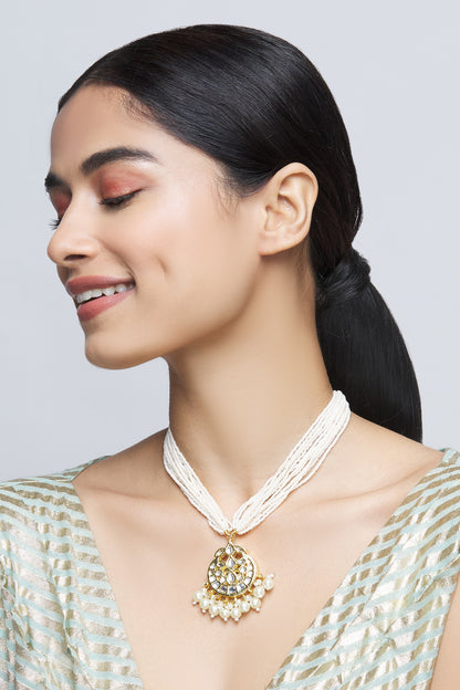 Kundan Pendant Necklace 