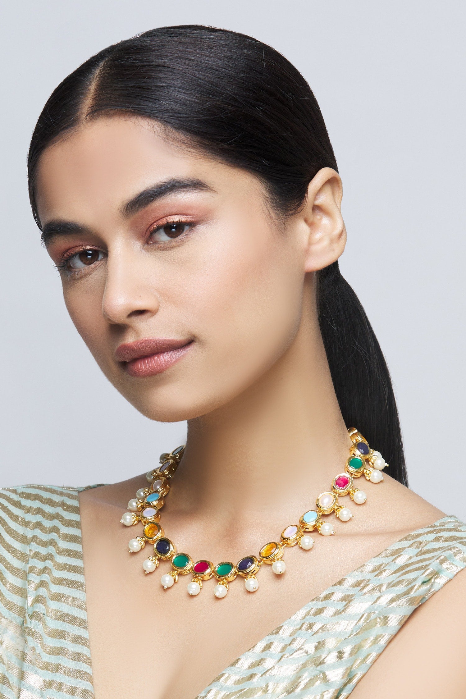 Kundan Bead Necklace 