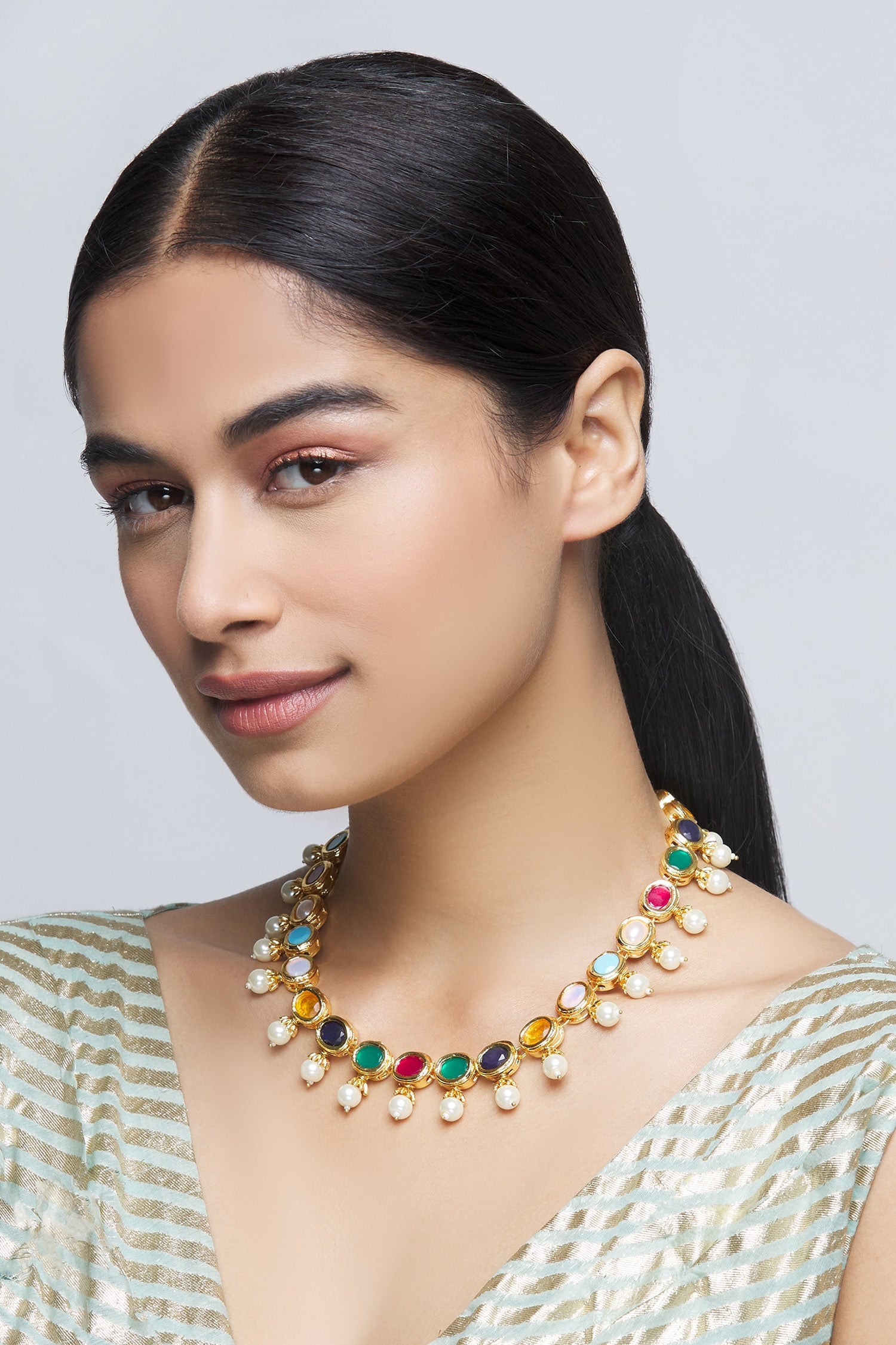 Kundan Bead Necklace 