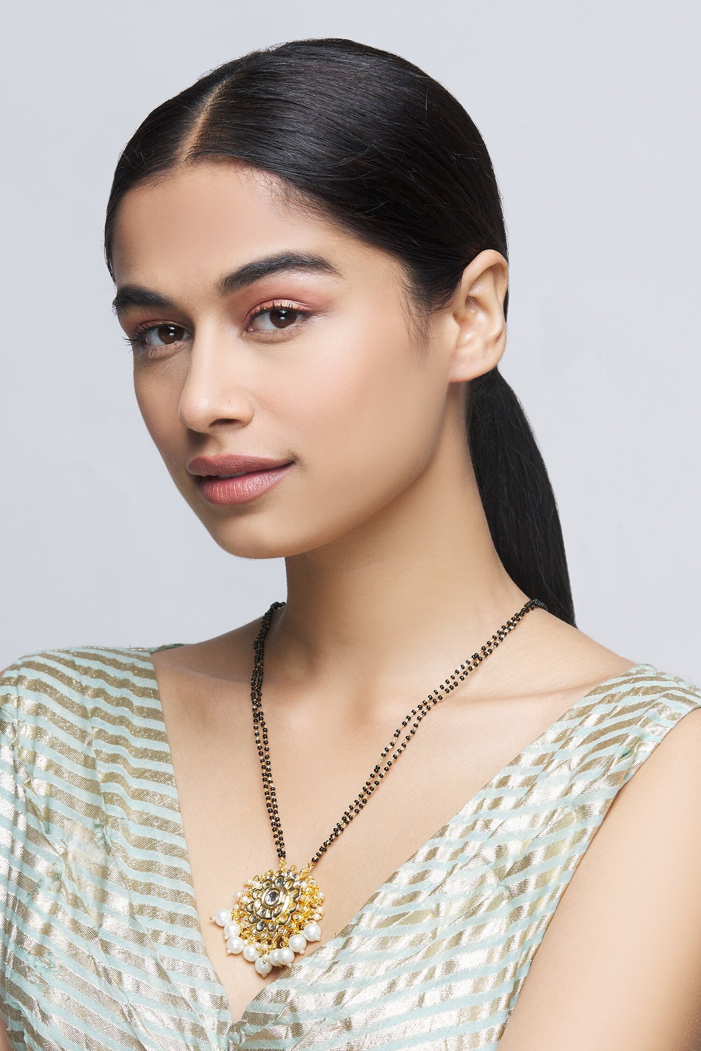 Kundan Pendant Necklace 