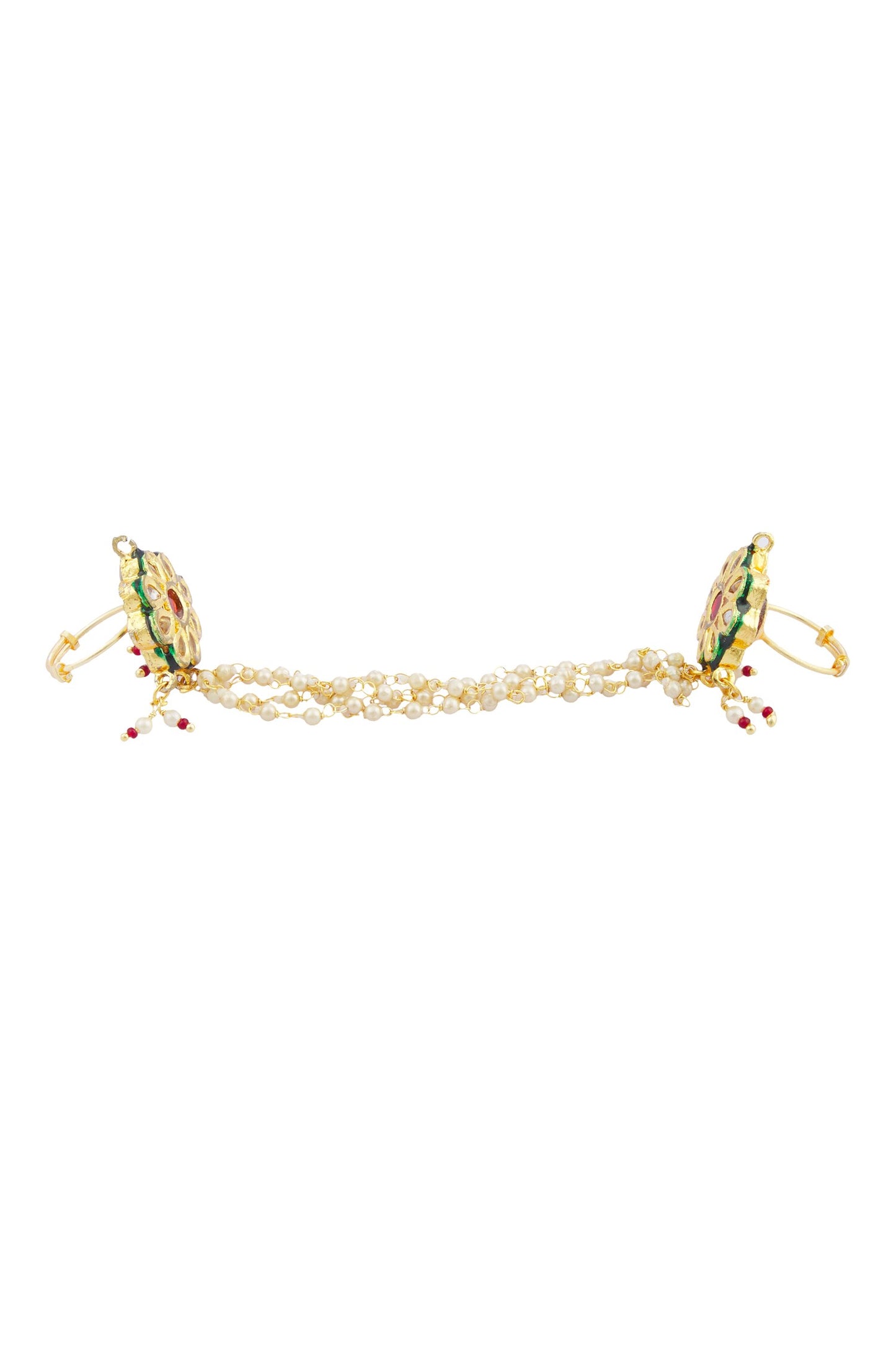 Kundan Floral Ring 