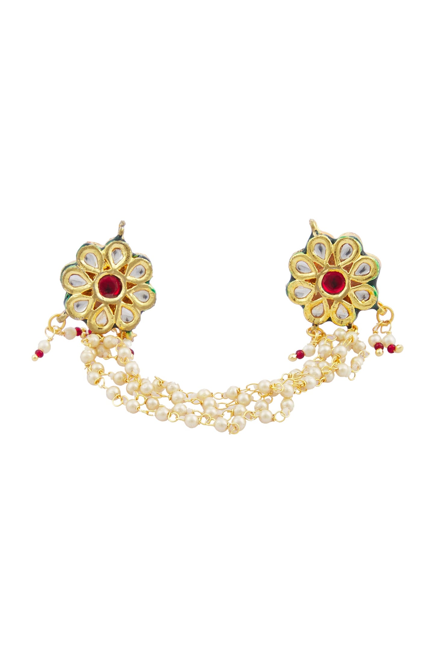 Kundan Floral Ring 