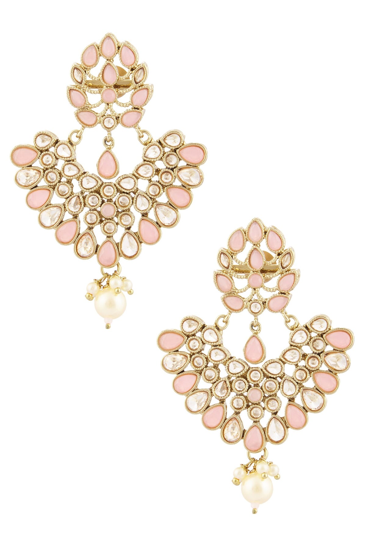 Studded Layered Necklace Set 