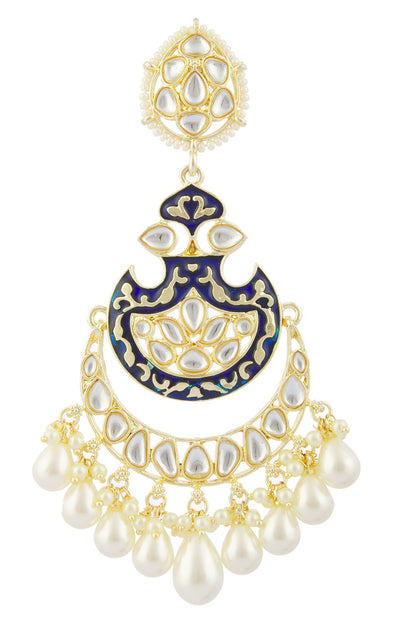 Kundan Meenakari Danglers 