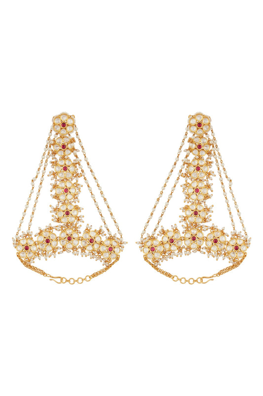 Kundan Haathphool - Set of 2 