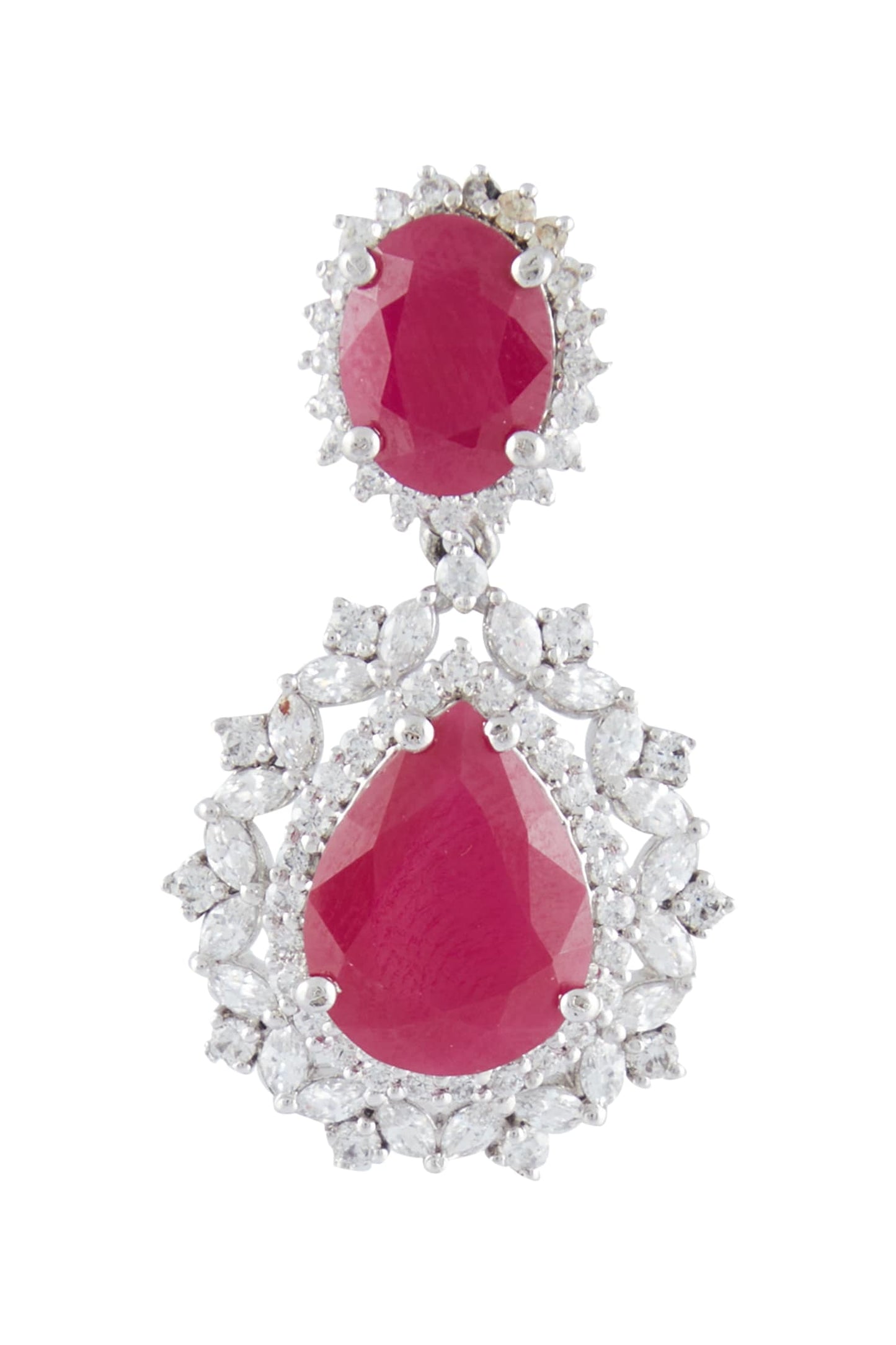 Oval Drop Earrings 