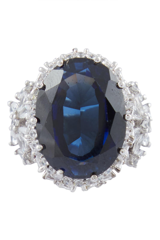 Oval Stone Ring 