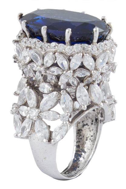 Oval Stone Ring 