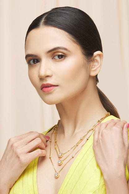 Layered Chain Necklace 