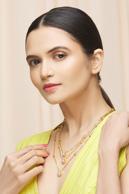 Layered Chain Necklace 