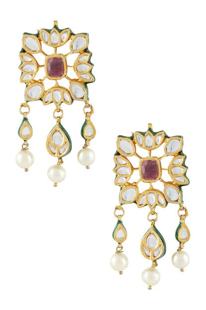 Polki Kundan Choker Set 