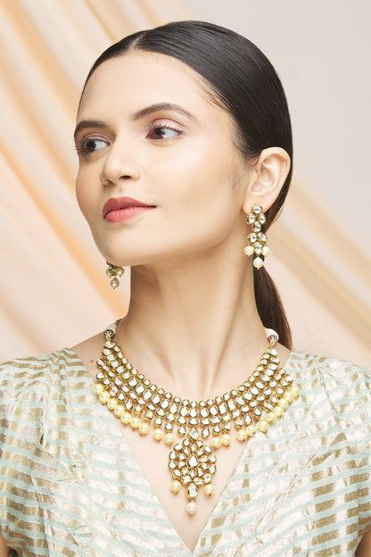 Polki Kundan Choker Set 