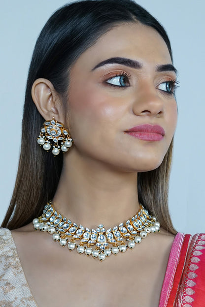 Kundan Necklace Set 