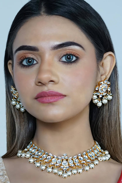 Kundan Necklace Set 