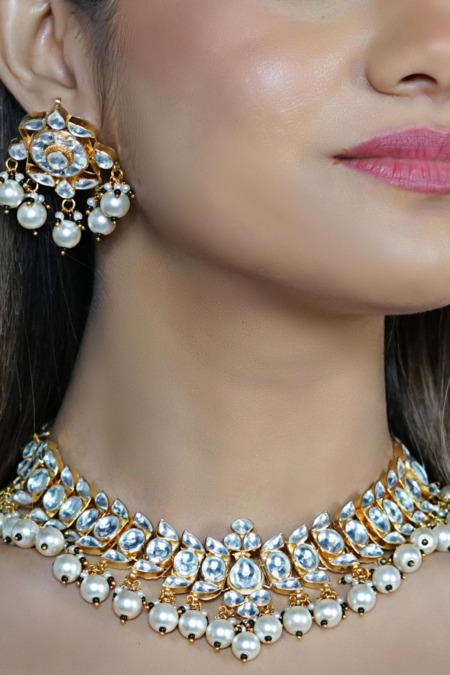 Kundan Necklace Set 