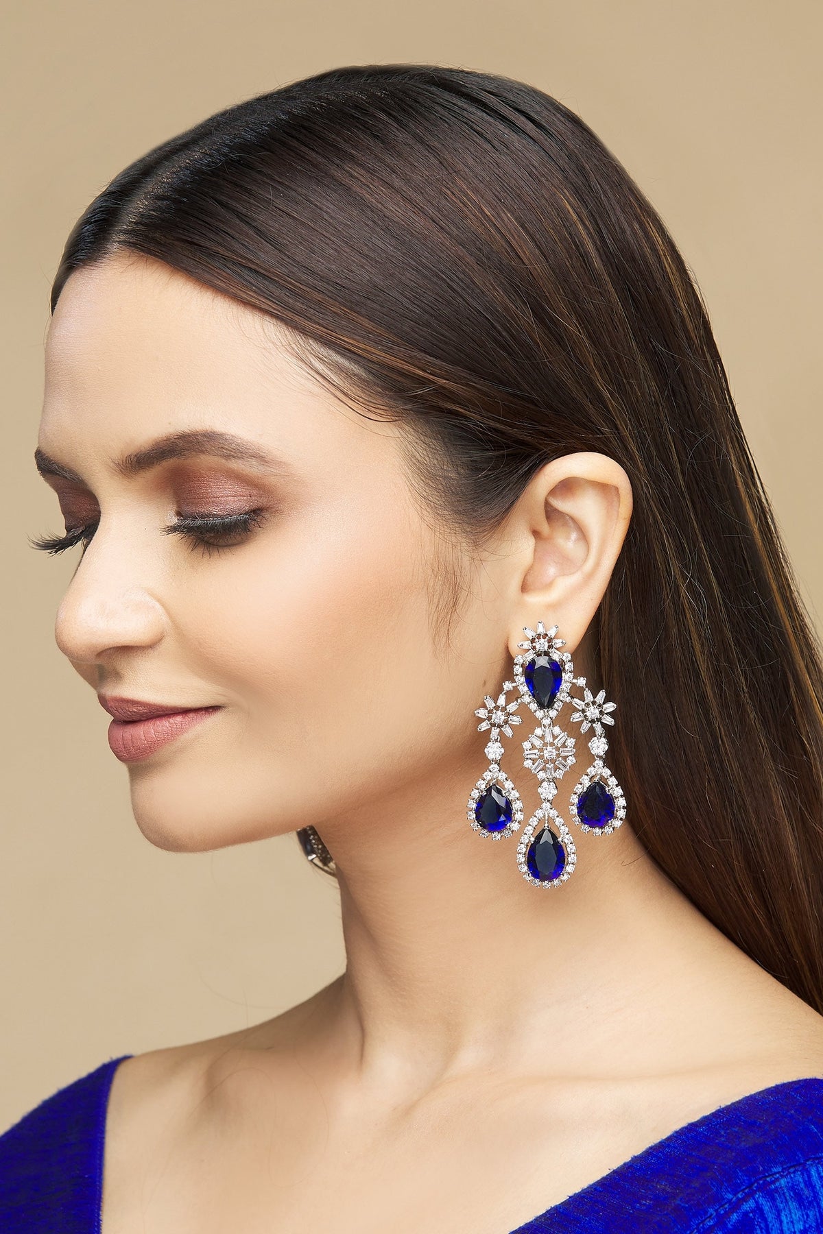Stone Embellished Danglers 