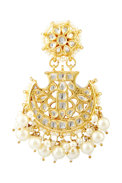 Kundan Studded Chandbalis 