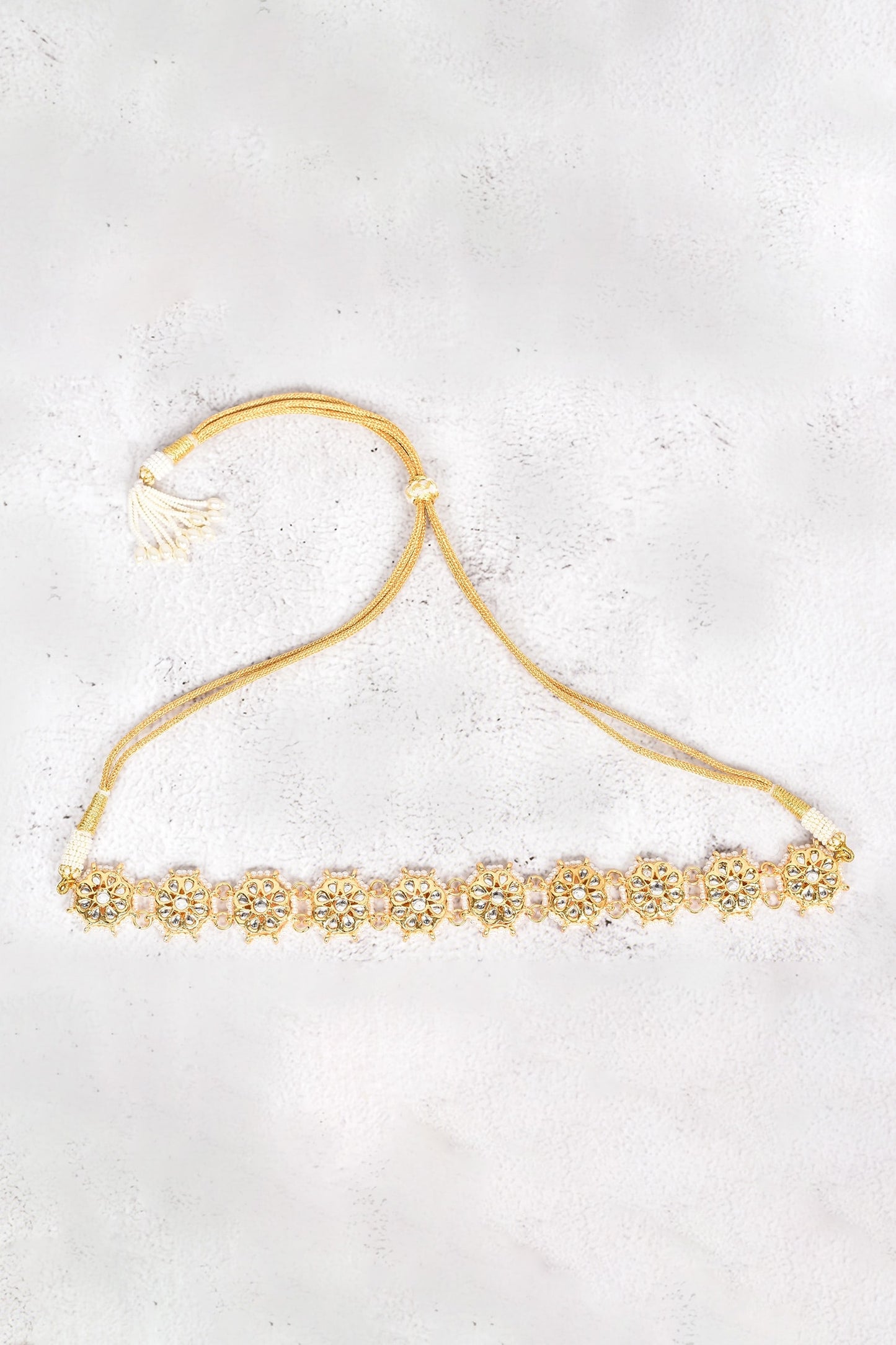 Floral Kundan Choker 