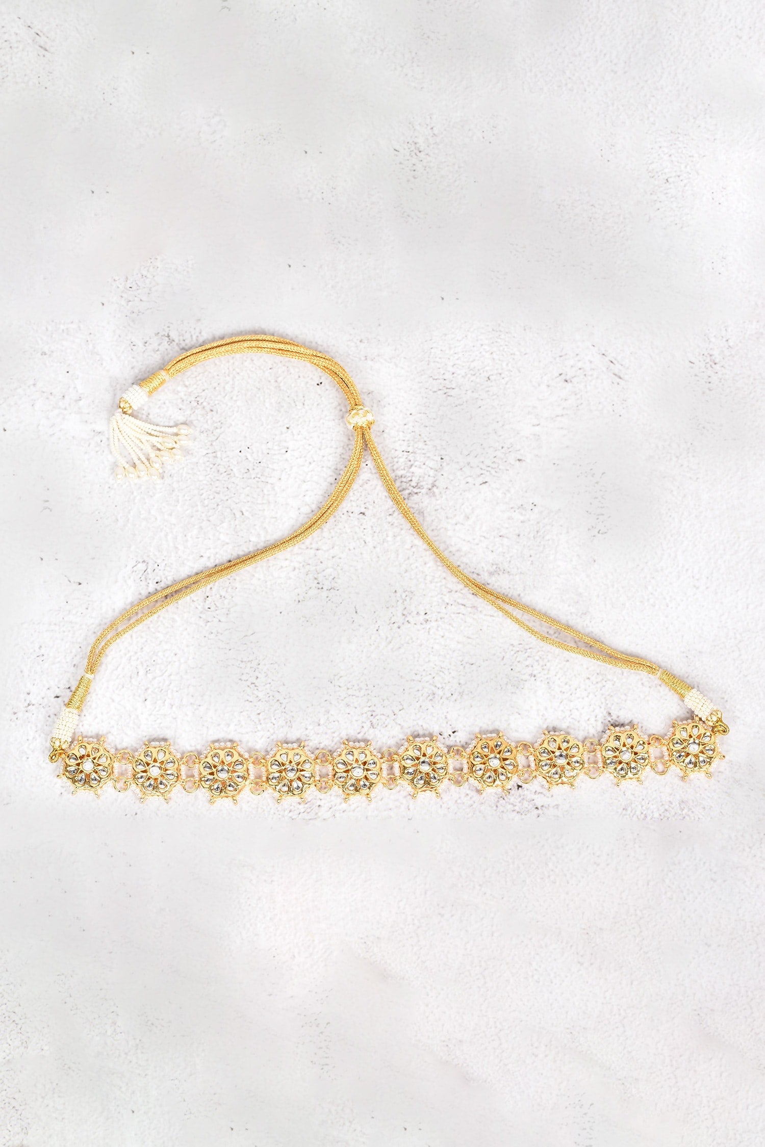Floral Kundan Choker 