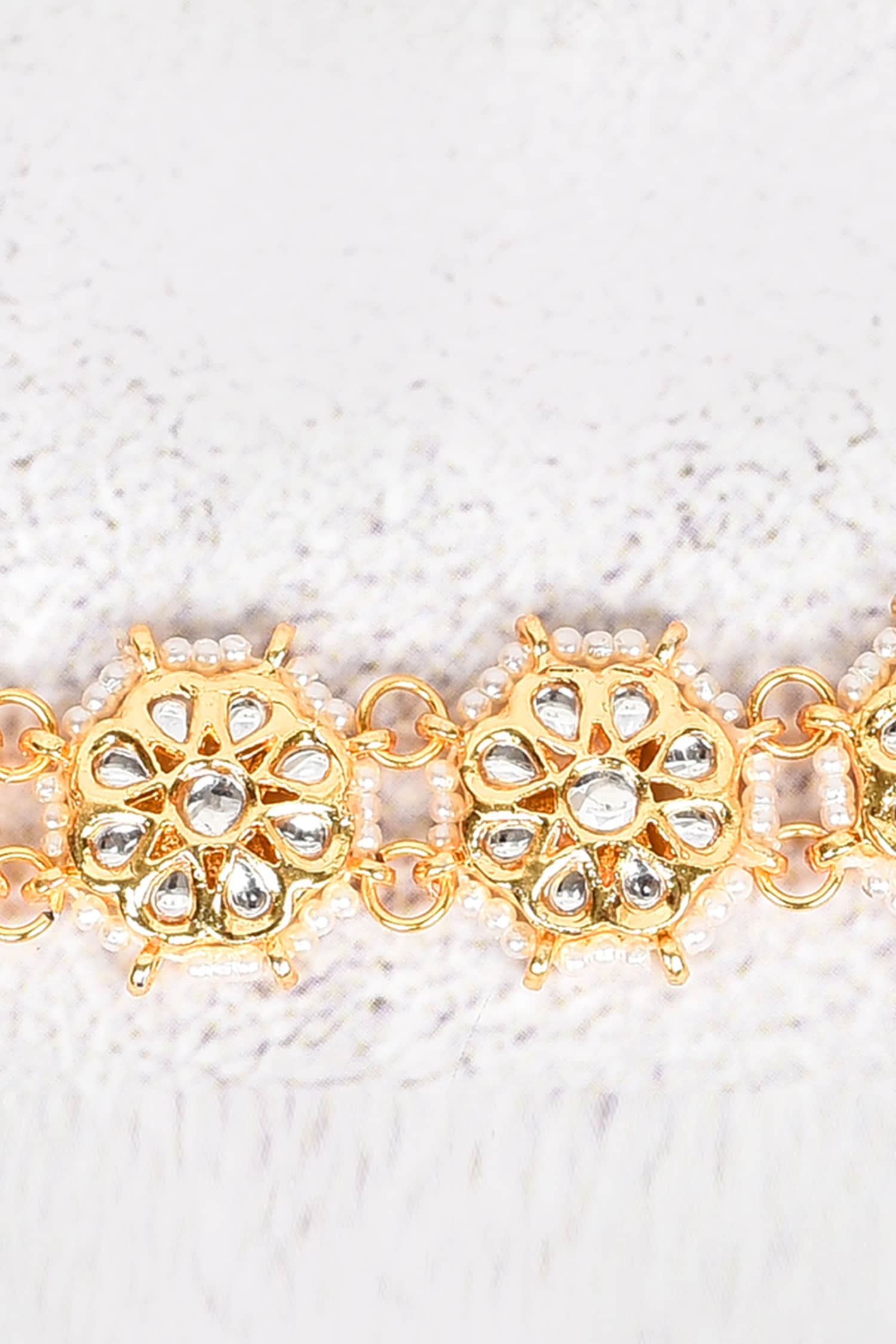 Floral Kundan Choker 