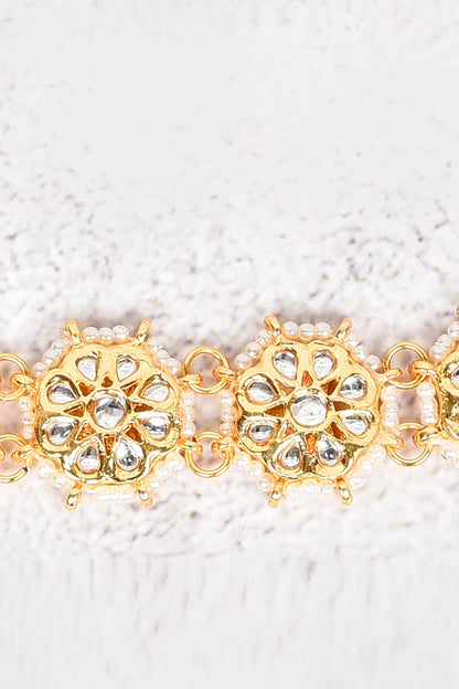 Floral Kundan Choker 
