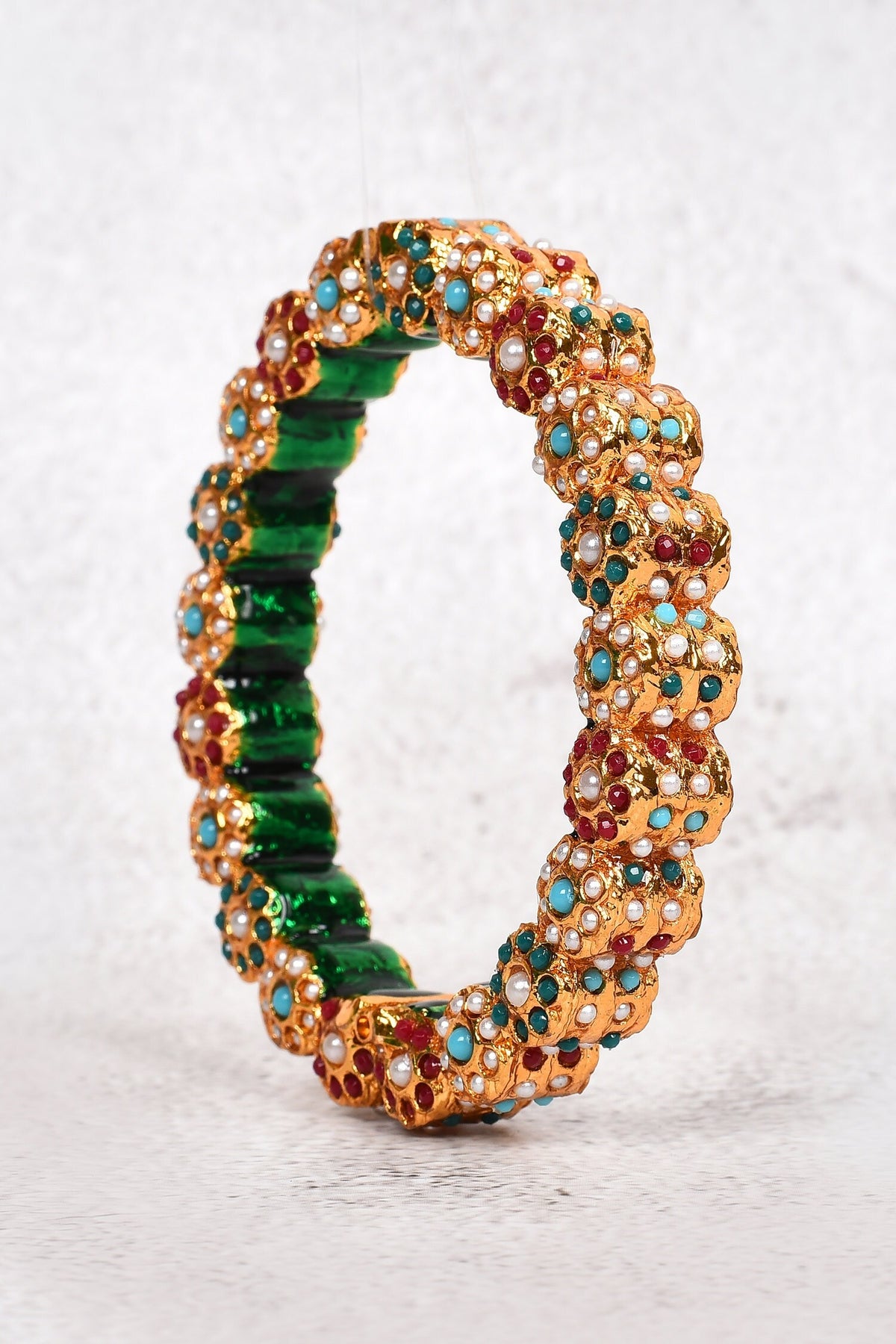 Floral Multi Color Bangle 