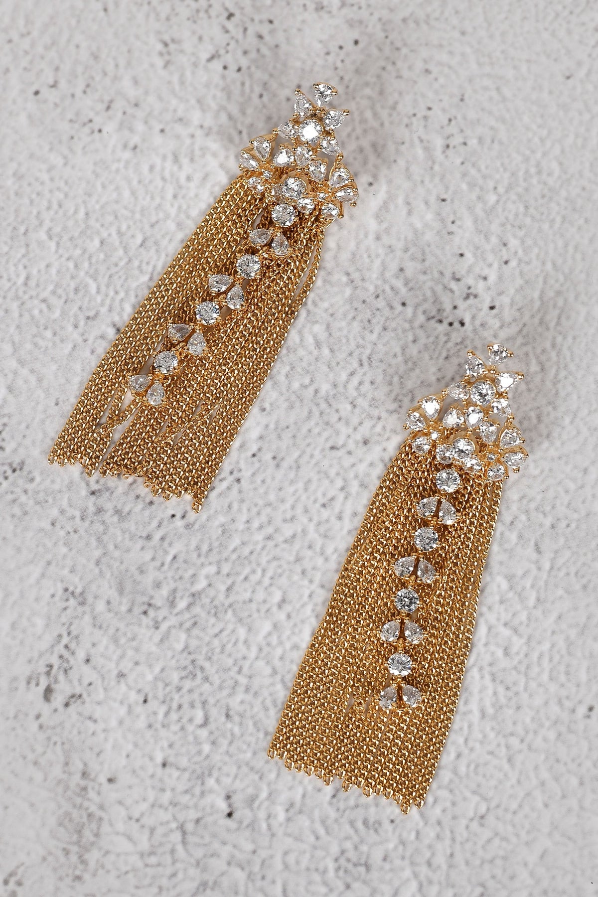 Chain Tassel Earrings 