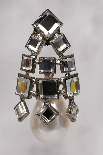 Kundan Dangler Earrings 