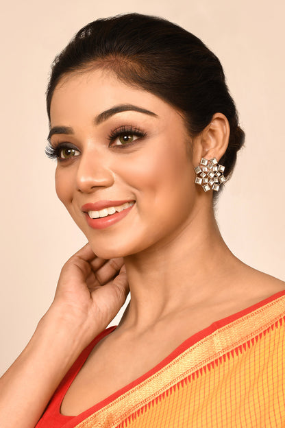 Kundan Stud Earrings 
