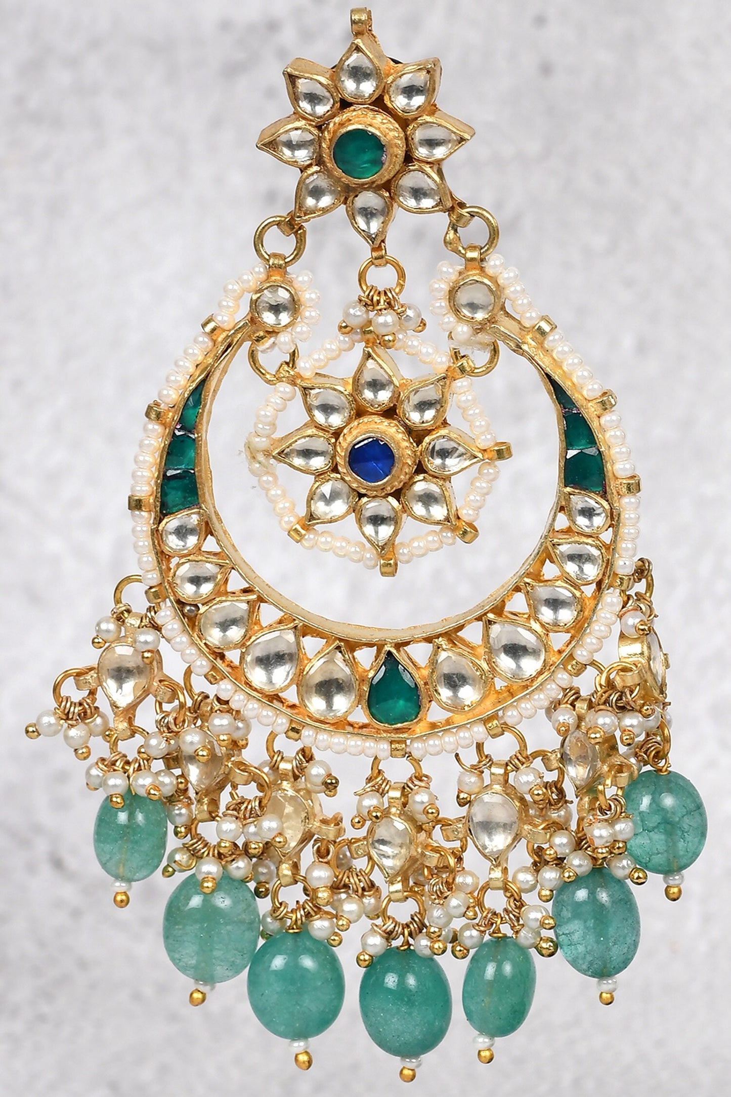 Kundan Studded Chandbalis 