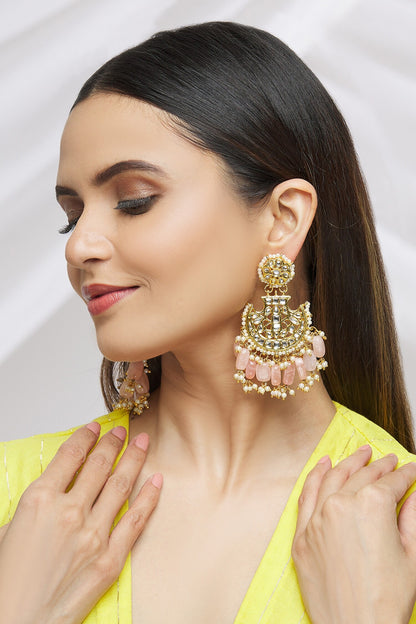 Kundan Studded Chandbalis 