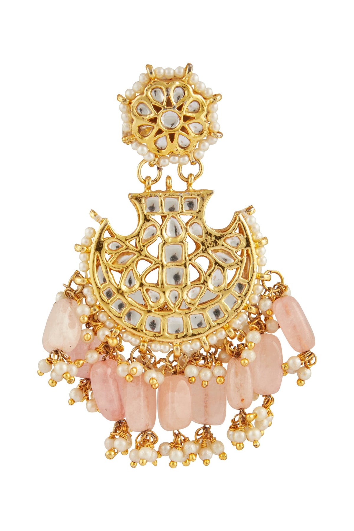 Kundan Studded Chandbalis 