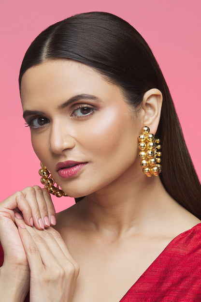 Beaded Hoops 