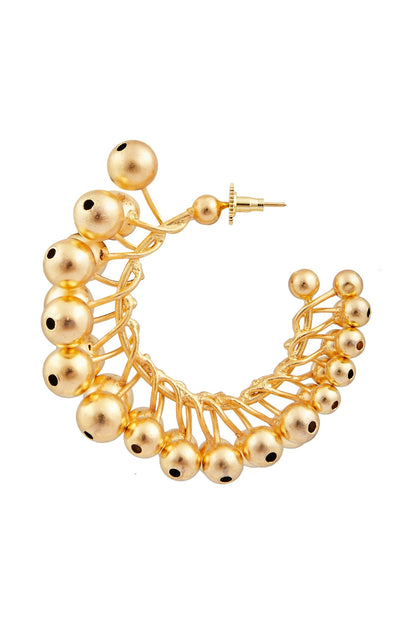Beaded Hoops 