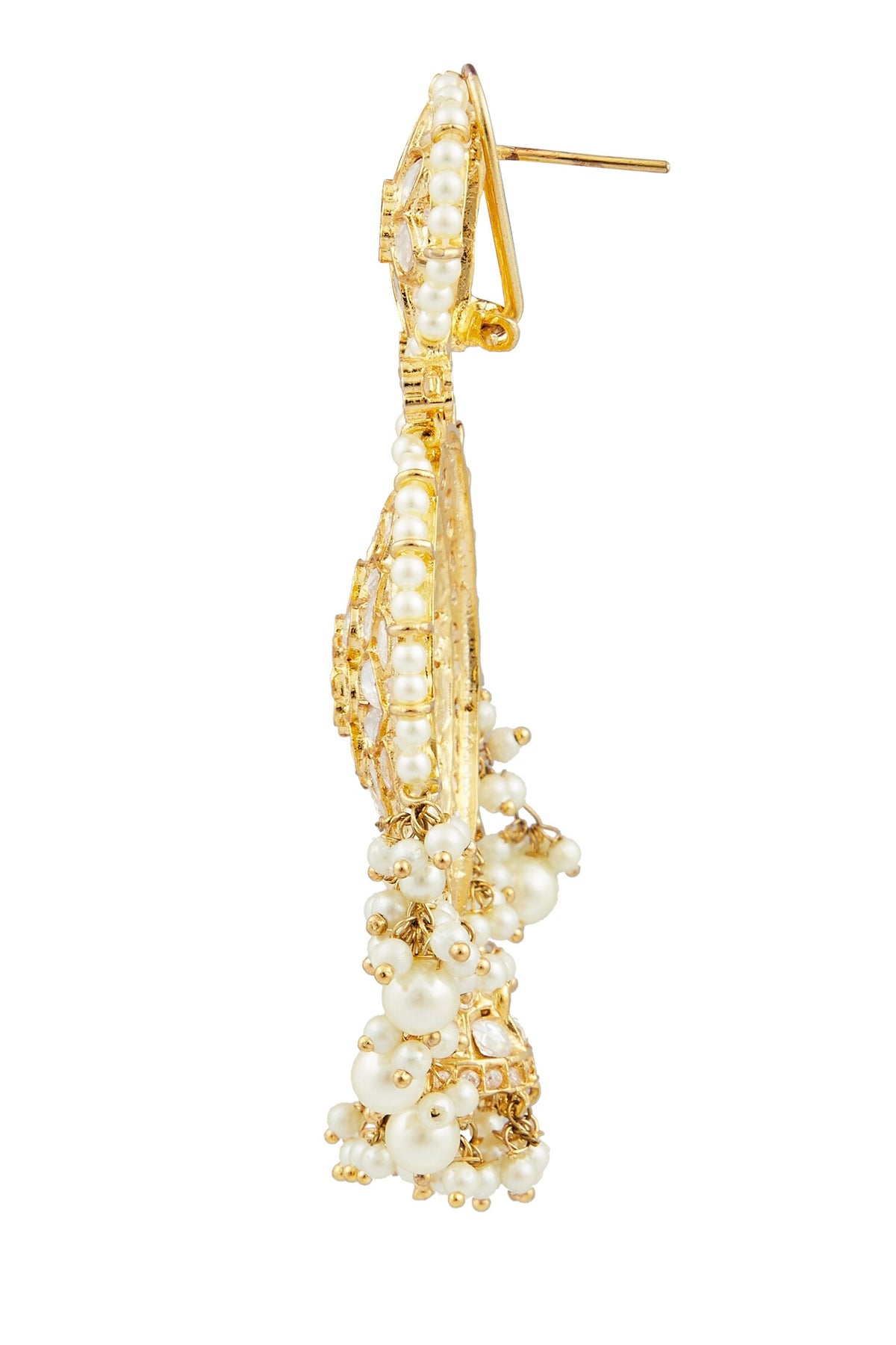 Kundan Embellished Dangler Earrings 