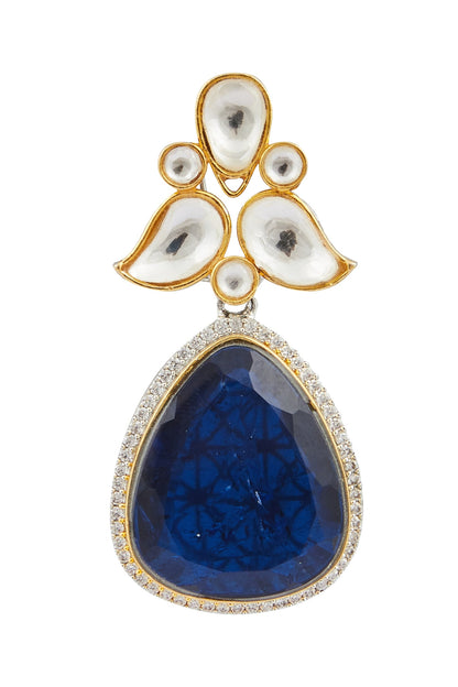 Stone Embellished Dangler Earrings 