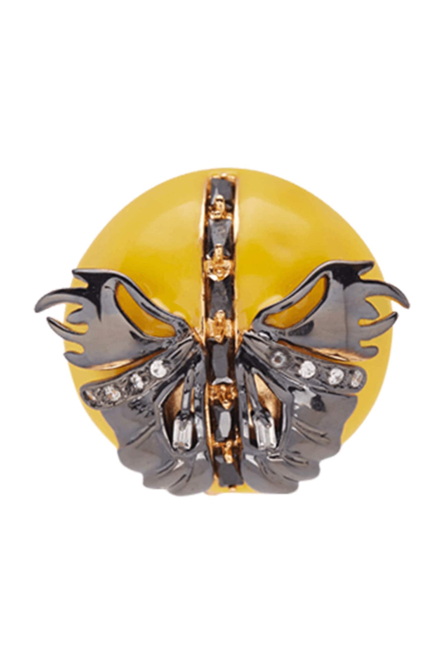 Papilio Button Stud Earrings 