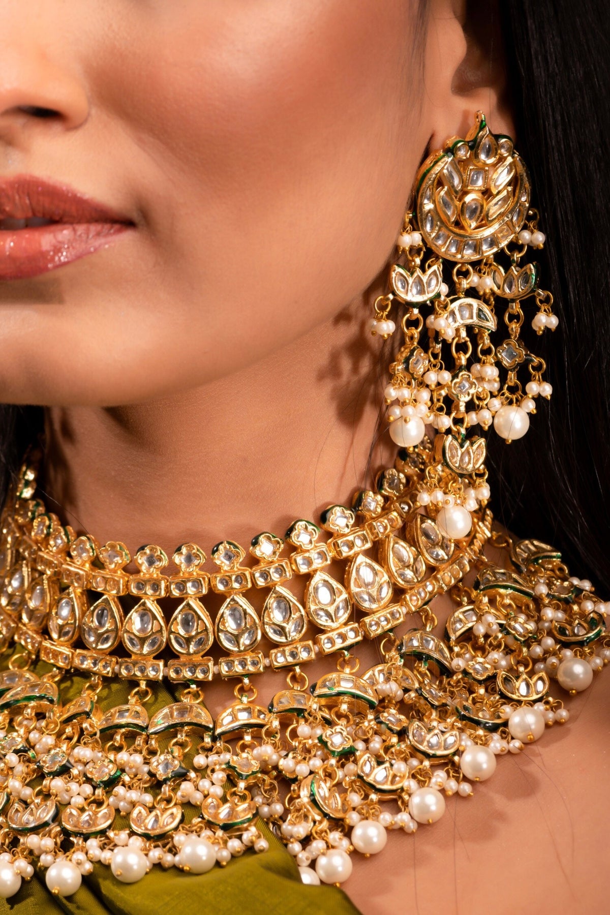 Multi Chand Choker Set 