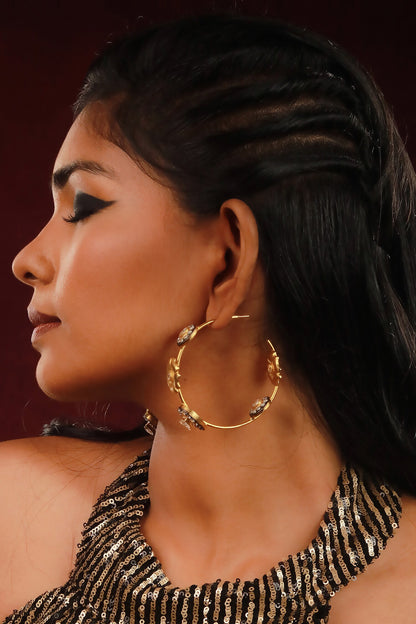 Floral Shaped Hoops 