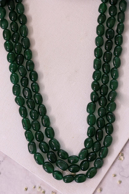 Kundan Beads Embellished Necklace 