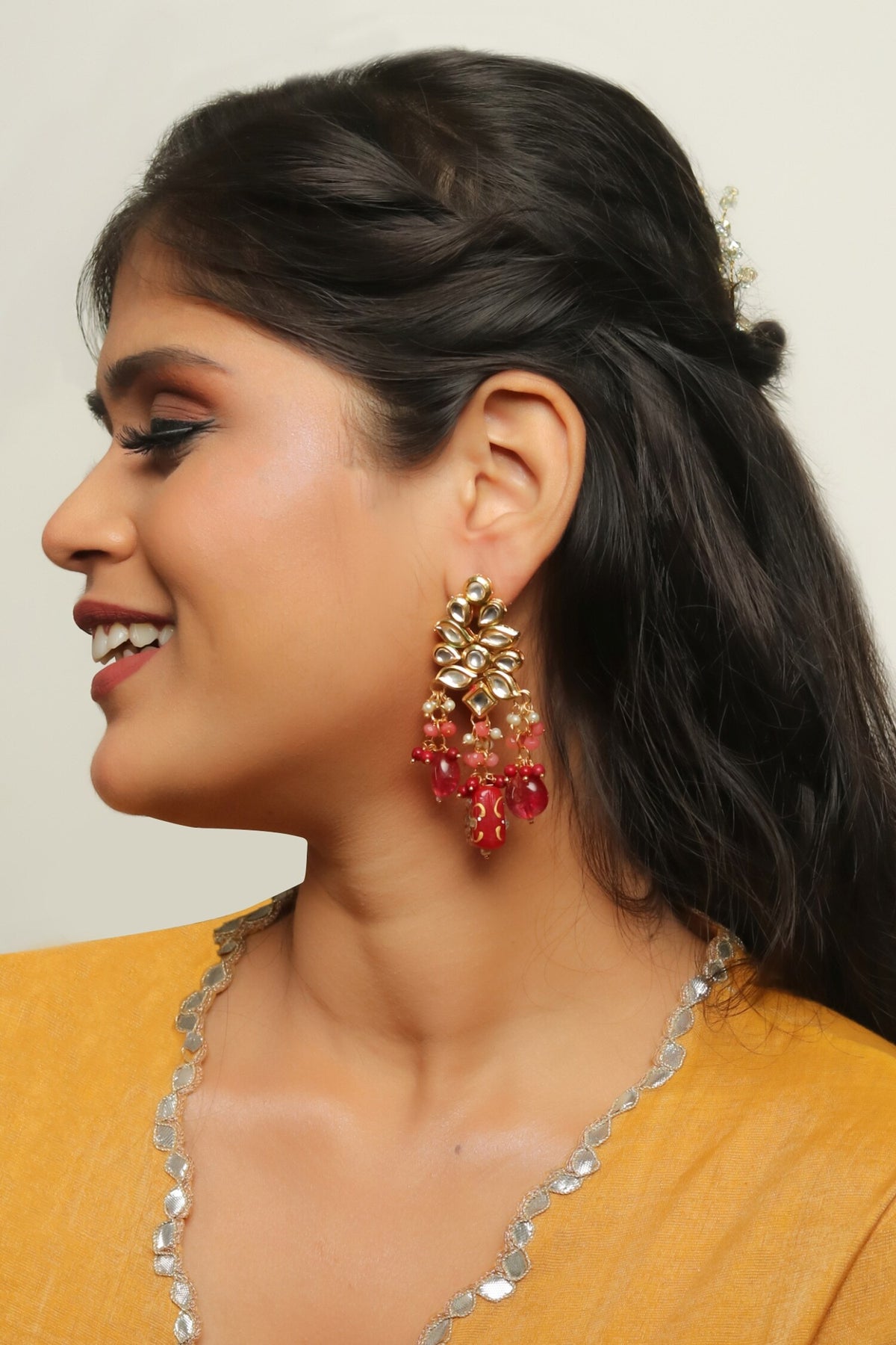 Flower Shaped Earrings 