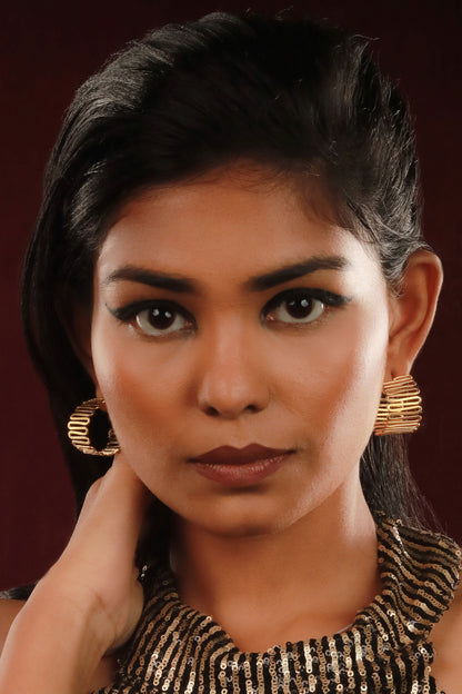 Zig Zag Pattern Hoops 