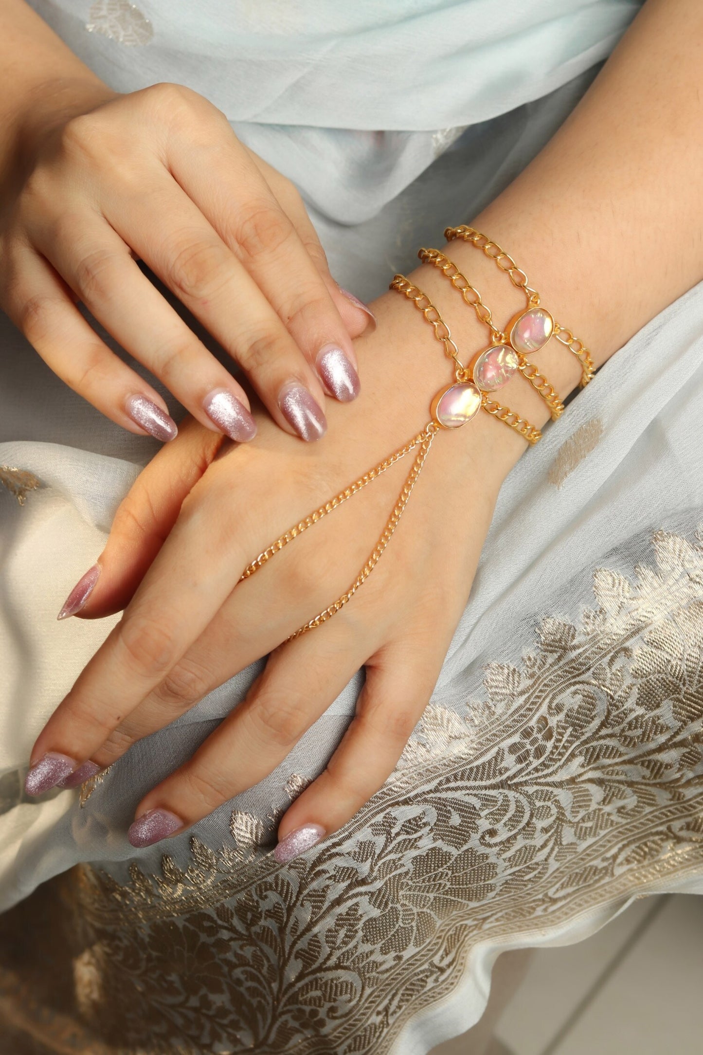 Stone Embellished Bracelet 