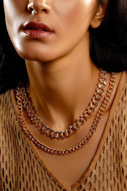 Handcrafted Unisex Chain Necklace Single Pc 
