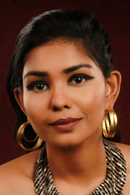 Geometric Shaped Hoops 