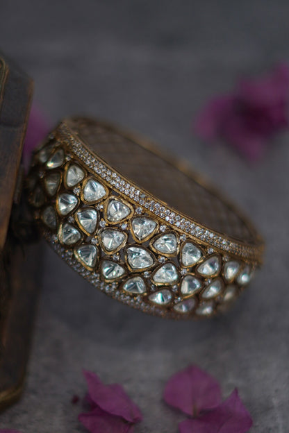 Victorian Polki Bangle 